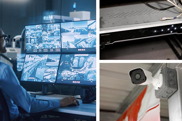 Video surveillance with NVRs and IP cameras